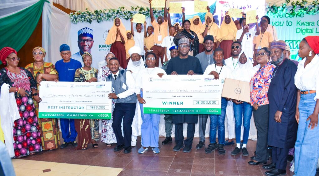 Futures Exhibition: Gov AbdulRazaq Rewards Young Kwarans for Excellence in Tech