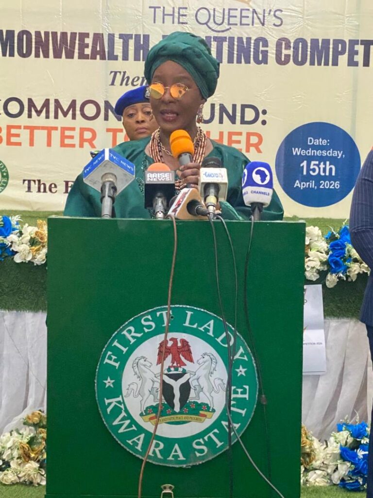 Kwara’s First Lady Launches 2026 Commonwealth Writing Competition